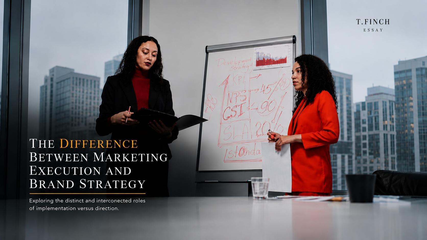 The Difference Between Marketing Execution and Brand Strategy